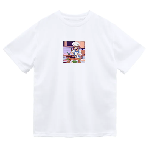クッキングガール Dry T-Shirt