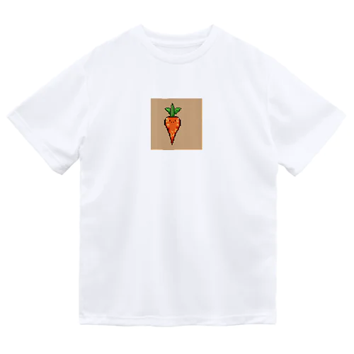 ピクセルにんじん Dry T-Shirt