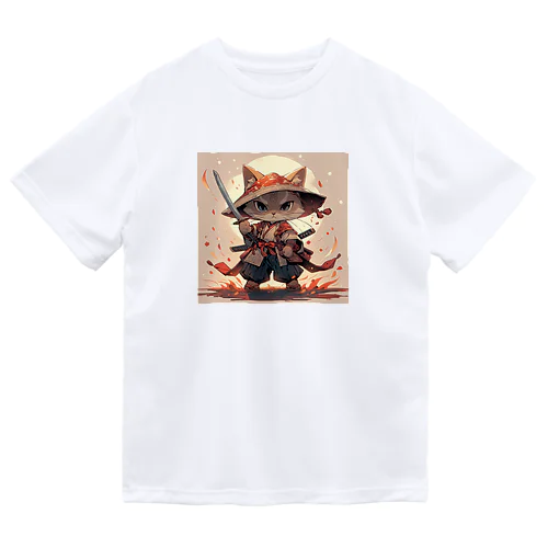 Neko Samurai Dry T-Shirt