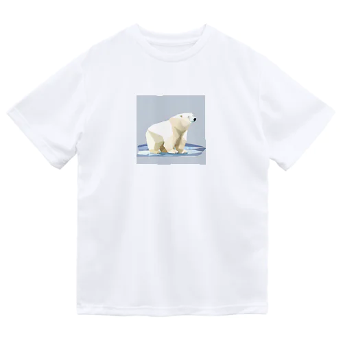 ローポリしろくまくん Dry T-Shirt