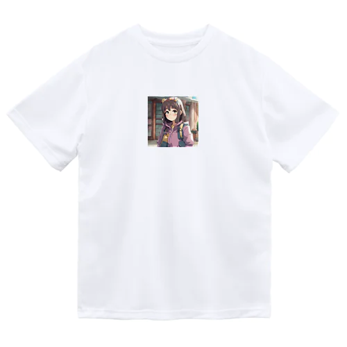 山登り萌女子 ドライTシャツ