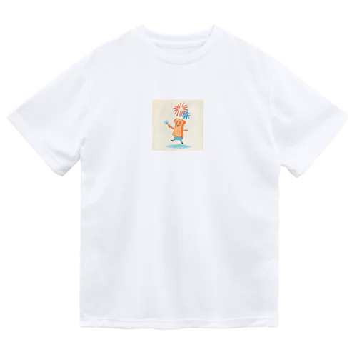 パン子（花火のすがた） ドライTシャツ