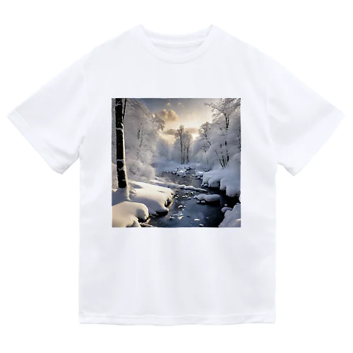 雪景色グッズ Dry T-Shirt