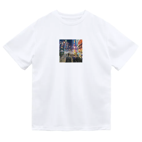 都会の夜 Dry T-Shirt