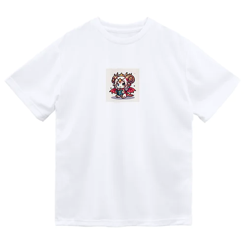 かわいいドラゴンのイラスト Dry T-Shirt