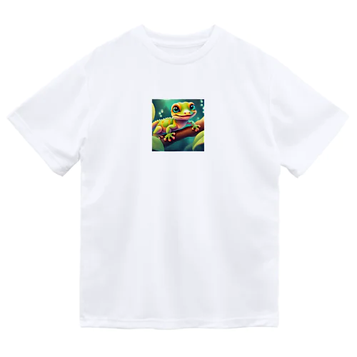 可愛いヤモリ Dry T-Shirt