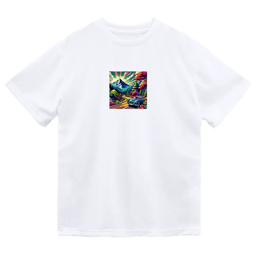 山のドライブ Dry T-Shirt