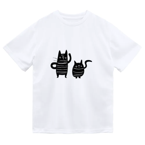 くろねこず ドライTシャツ