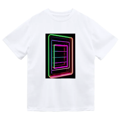 Abstract_Neonsign ドライTシャツ