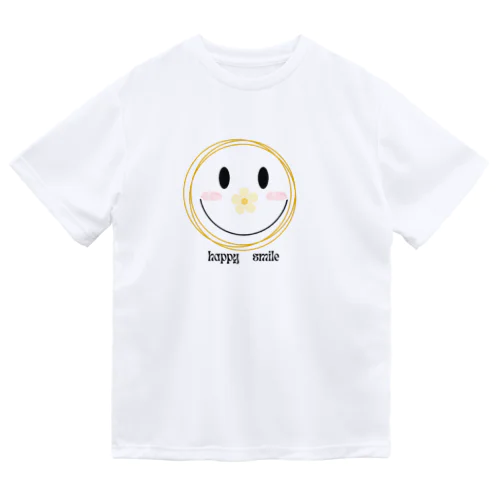 幸せ笑顔 Dry T-Shirt
