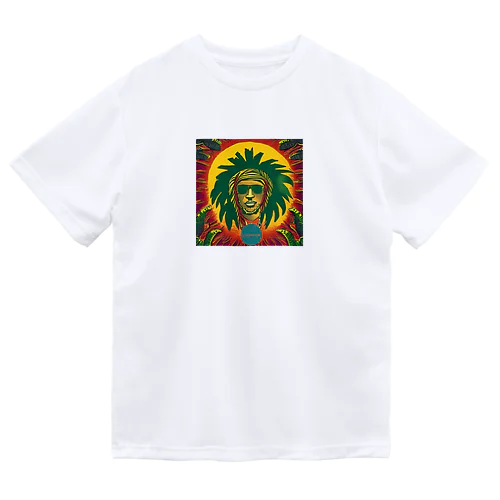 Sun and ReggaeMusic ドライTシャツ