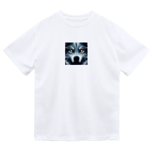 狼の視線、闇の中に Dry T-Shirt