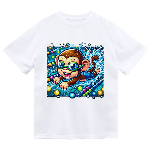 Swimming monkey Dry T-Shirt