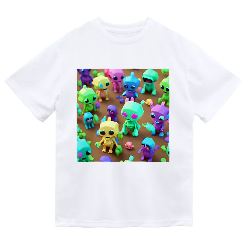 集まれKAWAii宇宙人 Dry T-Shirt