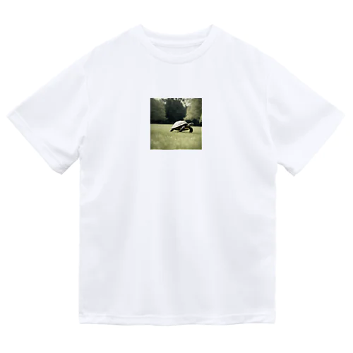 ４、カメのお散歩 Dry T-Shirt