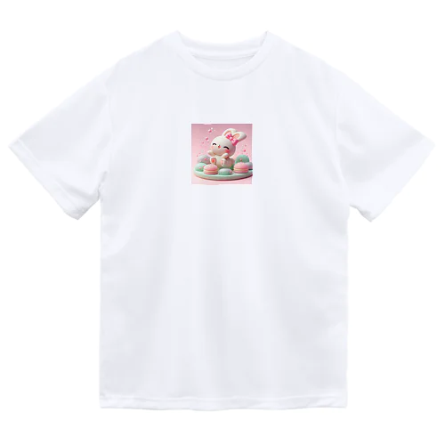 ほわほわマカロンうさぎ Dry T-Shirt