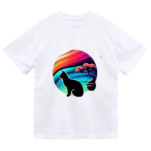 Colorful mood with cats 8 Dry T-Shirt
