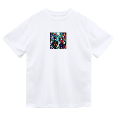 ドッド絵少年たち Dry T-Shirt