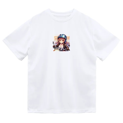 バイク女子　ばくおん!!系 Dry T-Shirt