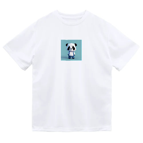 オーバーオール子パンダ Dry T-Shirt