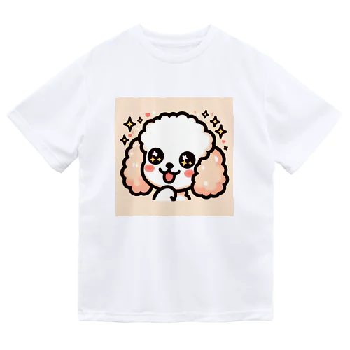 【ステッカー】ふわもこワンコ - わぉver ドライTシャツ