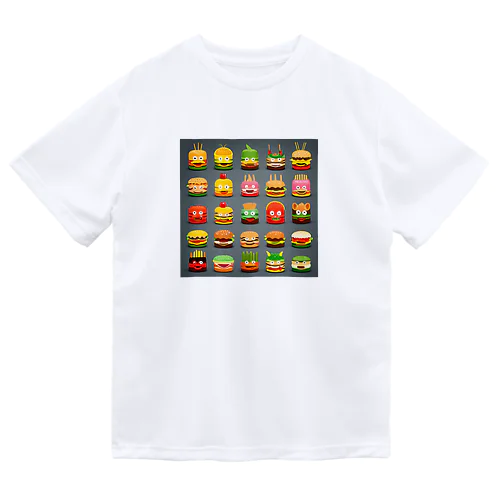 ちびっこハンバーガー達 Dry T-Shirt