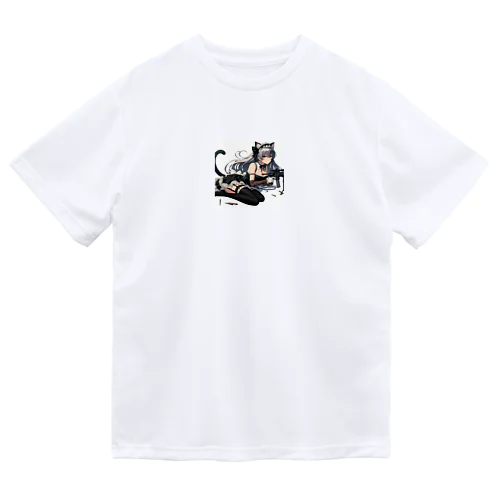闘う猫メイド🐾5 Dry T-Shirt