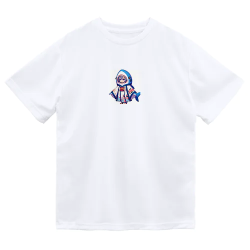 和風サメちゃんグッズ Dry T-Shirt