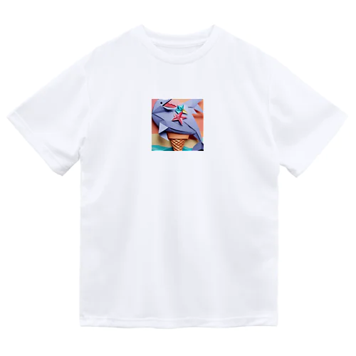 ice meets オリガミイルカ Dry T-Shirt