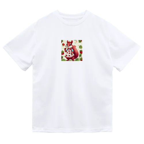 可愛らしいシマリス Dry T-Shirt