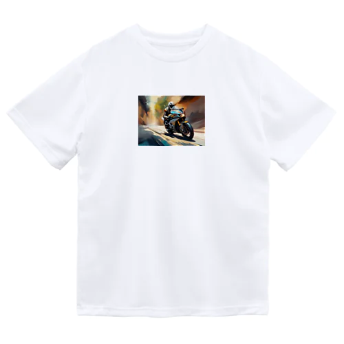 風を切るライダー Dry T-Shirt