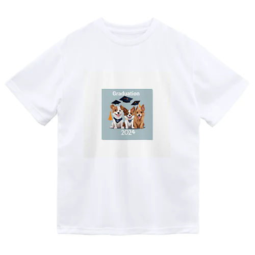 2024卒業アイテム　犬 Dry T-Shirt