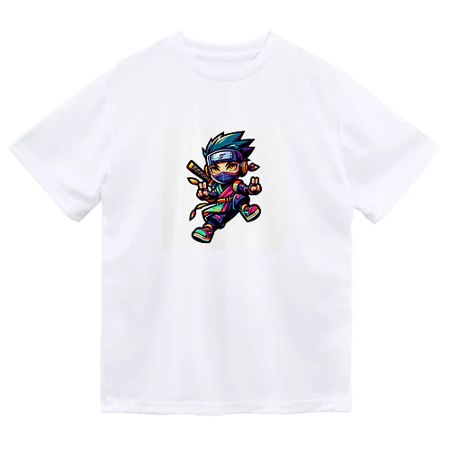 “Digital Ninja” ドライTシャツ