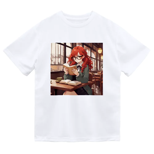 赤毛の読書メガネさん Dry T-Shirt
