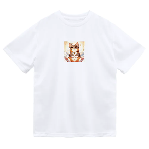 茶色い猫 Dry T-Shirt