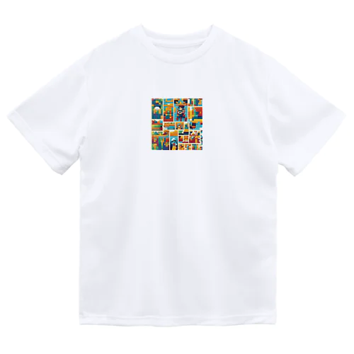 ピクセルアート Dry T-Shirt