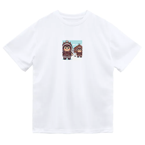 デフォルメされたアイヌ Dry T-Shirt