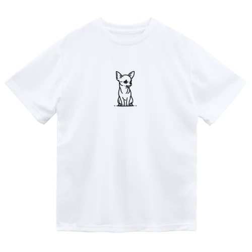 チワワ（そっぽ） Dry T-Shirt