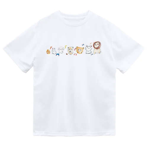 ゆるゆるあにまるず ドライTシャツ