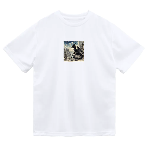 幼い黒龍 Dry T-Shirt