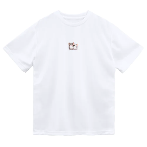 なかよしチンチラ ドライTシャツ