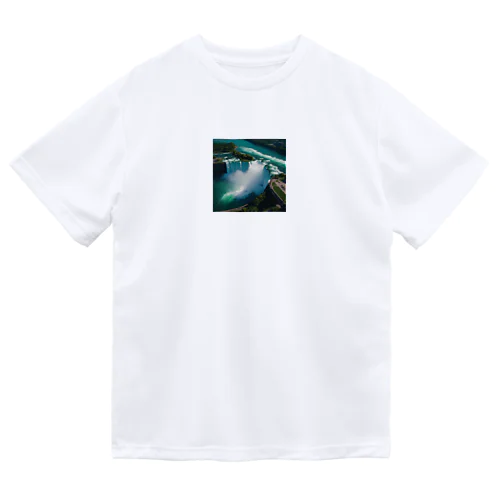 ナイアガラの滝アメリカ・カナダ Dry T-Shirt