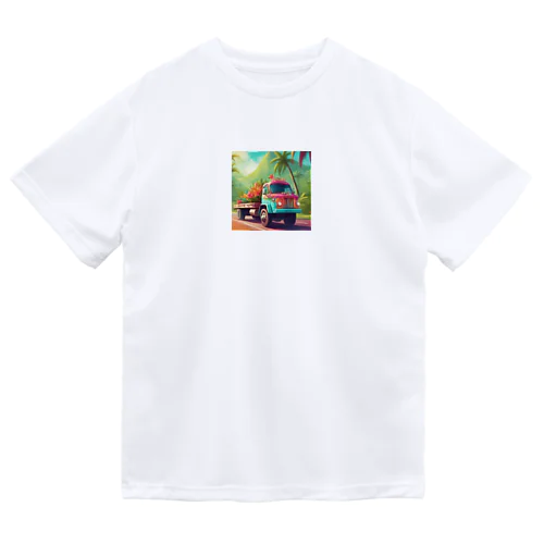 ハワイ　ピックアップトラック ドライTシャツ