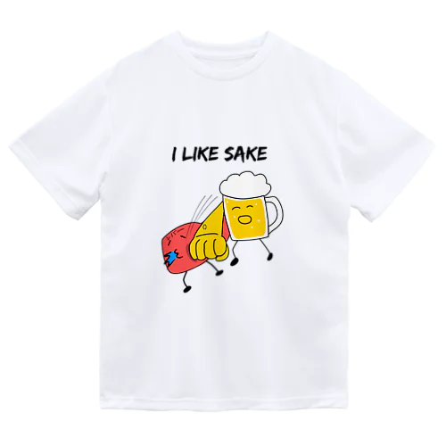 I like SAKE ドライTシャツ