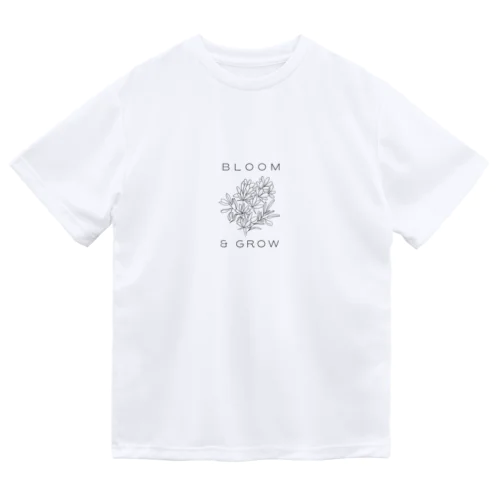 フローラルデザイン Dry T-Shirt