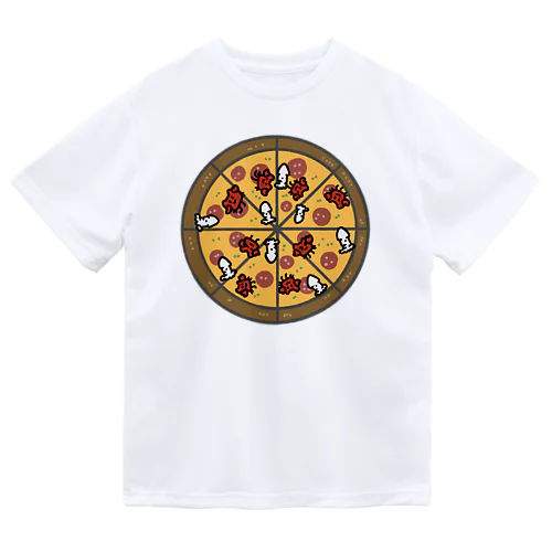 ほらをた娘 くぁに＆いくぁ PIZZA ドライTシャツ