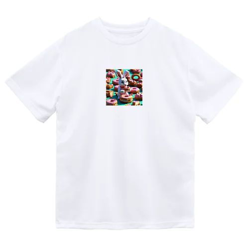 ウサギドーナツ Dry T-Shirt