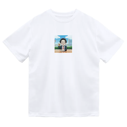 外で昼から乾杯＠サラリーマン Dry T-Shirt