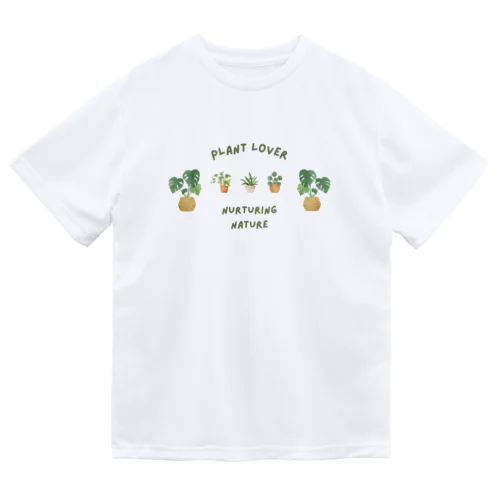 植物愛好家 ドライTシャツ