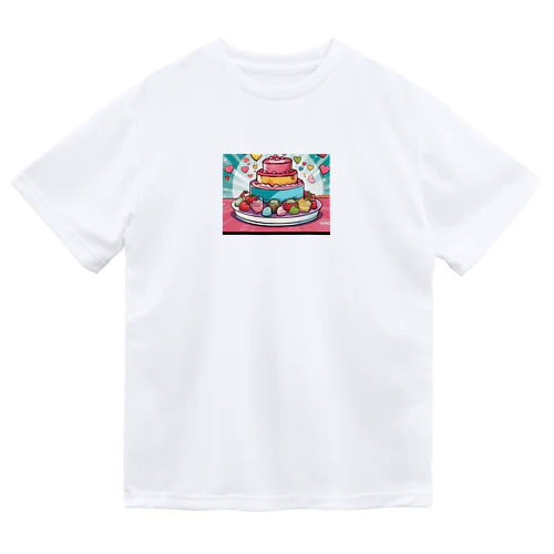 デコレーションケーキ ドライTシャツ